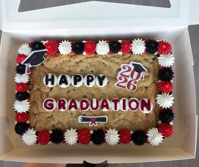 Graduation Cookie Cake · Cookie Cakes · Graduation